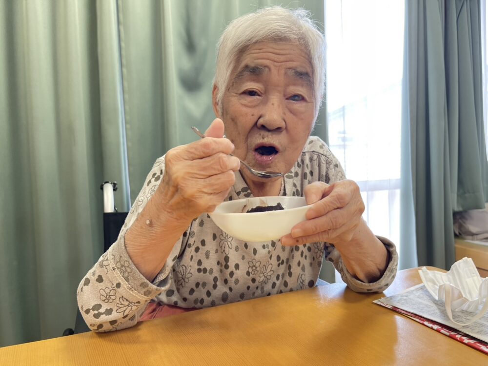 静岡市清水区グループホーム_おはぎ作り