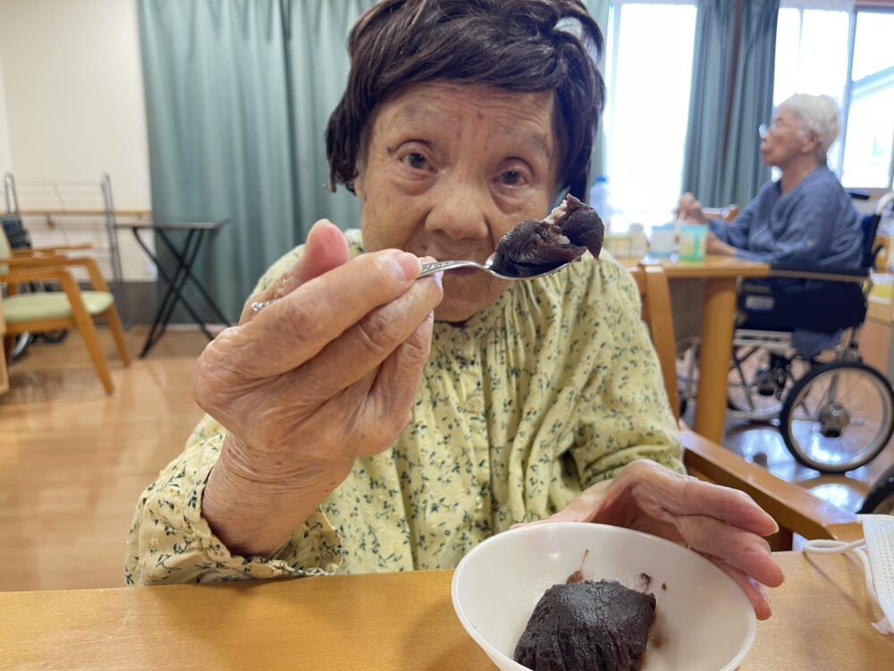 静岡市清水区グループホーム_おはぎ作り