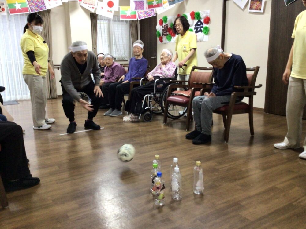 富士市グループホーム_秋の大運動会