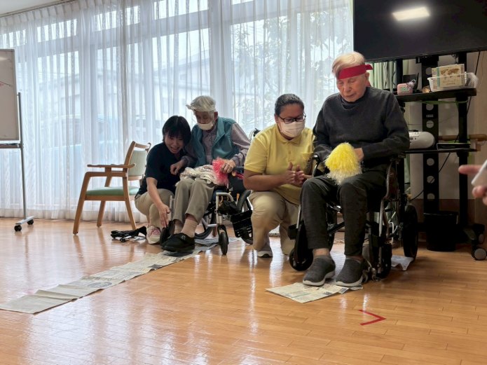 富士市グループホーム_大運動会