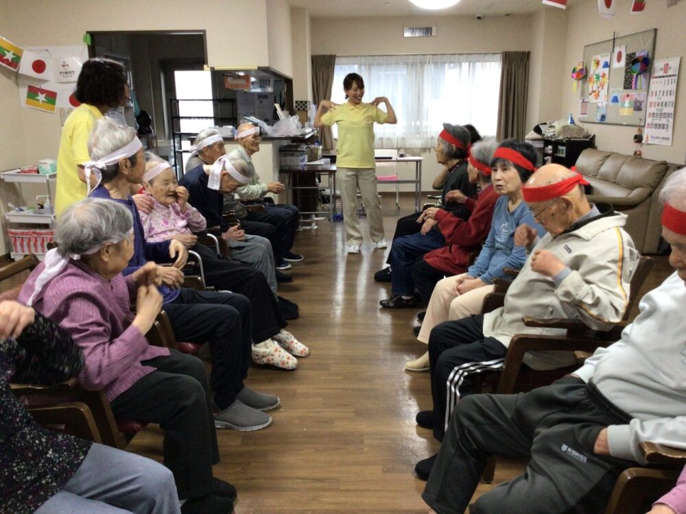 富士市グループホーム_秋の大運動会