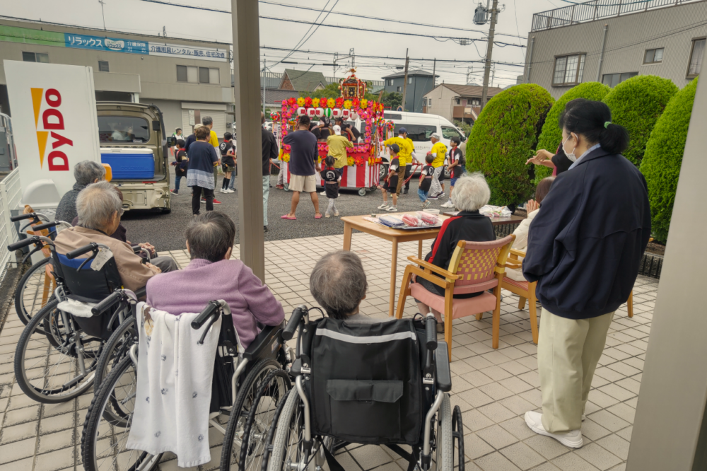 御門台グループホーム お日待ち子供神輿