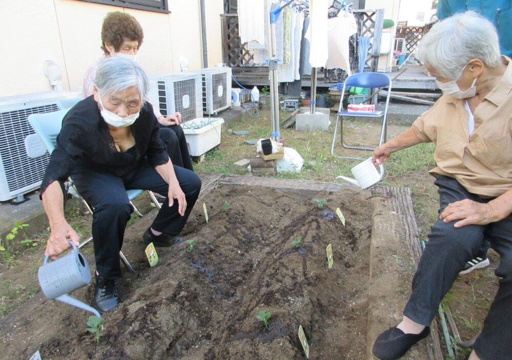 静岡市葵区グループホーム_園芸クラブ2025.10