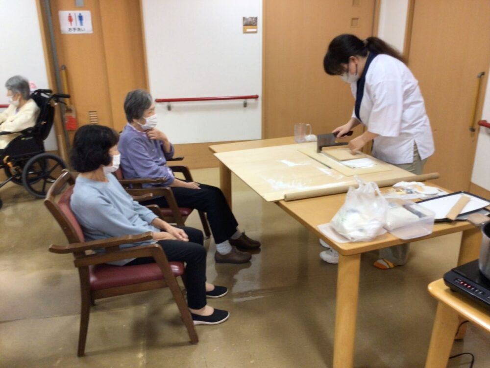 小鹿公園前小規模多機能 生姜蕎麦