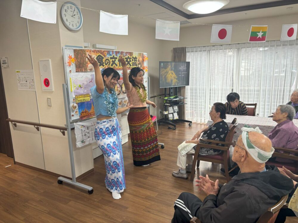 富士市グループホーム_食と踊りでつながるミャンマー交流