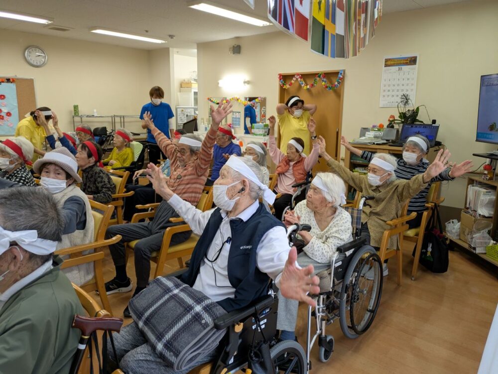 静岡市葵区グループホーム_2025秋の大運動会