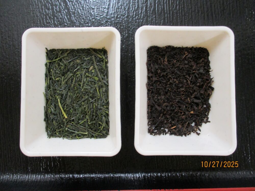 西奈小規模多機能　アロマカフェNisina　第3弾 　同じ品種のお茶なんです