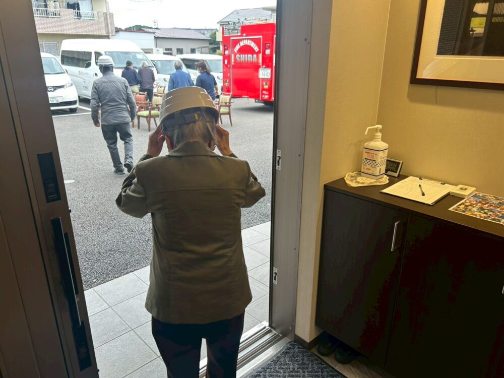 藤枝市グループホーム_消防職員と連携した避難訓練の実施