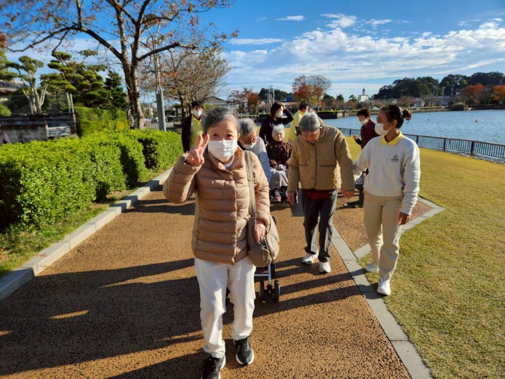 藤枝市グループホーム_青葉町悠々散歩Vol.7 2025蓮華寺池公園