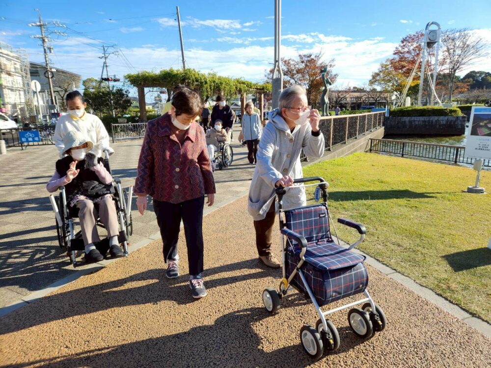 藤枝市グループホーム_青葉町悠々散歩Vol.7 2025蓮華寺池公園
