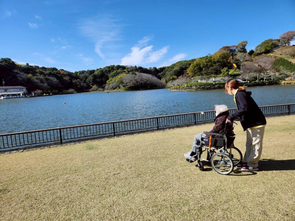 藤枝市グループホーム_青葉町悠々散歩Vol.7 2025蓮華寺池公園