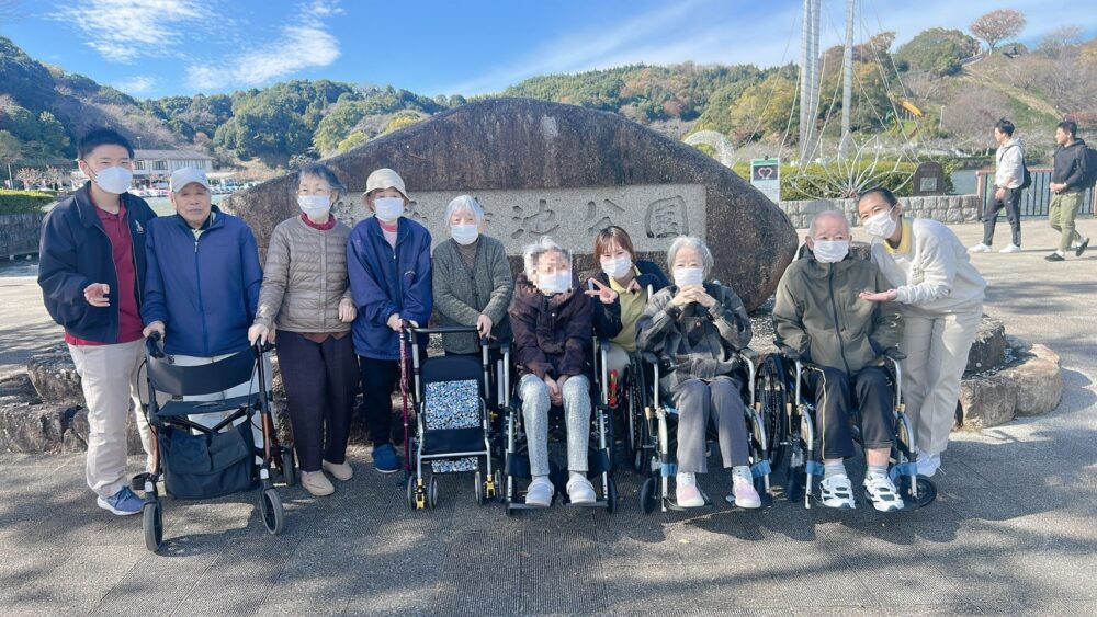 藤枝市グループホーム_青葉町悠々散歩Vol.7 2025蓮華寺池公園