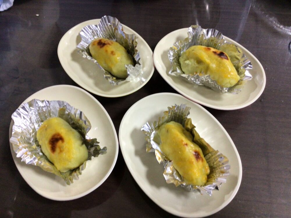 富士市グループホーム_スイートポテト作りを開催