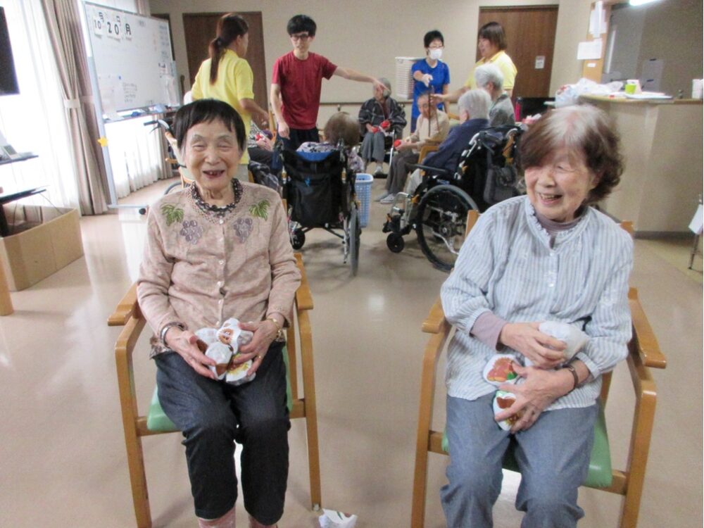 開北グループホーム　秋の合同レク