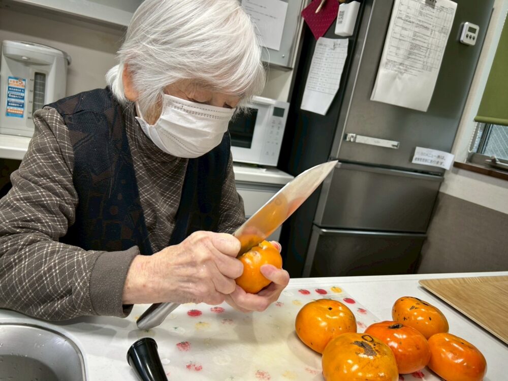 藤枝市グループホーム_秋のフルーツを召し上がれ