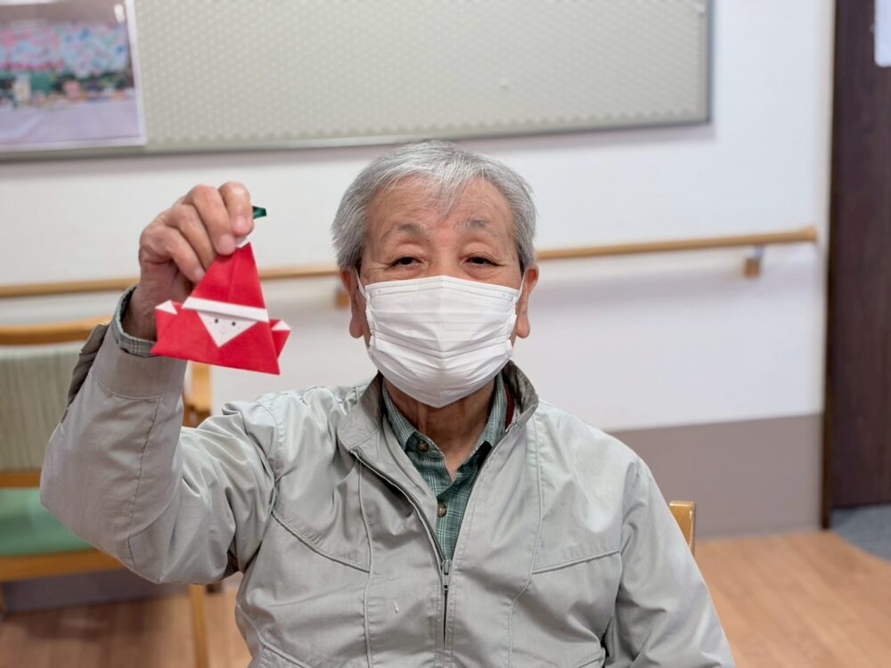 富士市グループホーム_折り紙教室2025.12.3