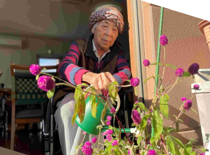 八幡グループホーム 秋の穏やかな日常