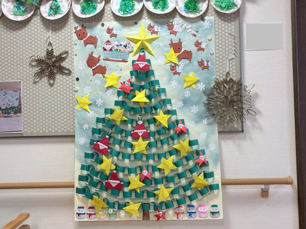 厚原小規模多機能　『折り紙教室』2025.12.3