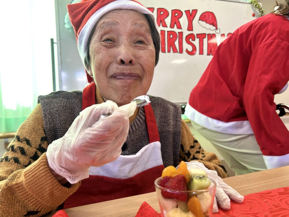 厚原グループホーム クリスマス会開催