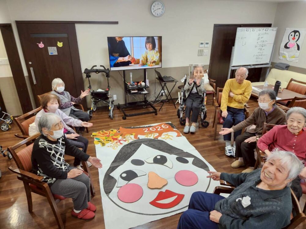 藤枝青葉町グループホーム ~藤枝青葉町のお正月~