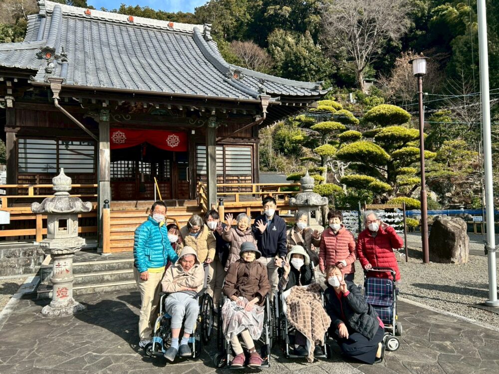 藤枝市老人ホーム_鬼岩寺へのお参りツアー
