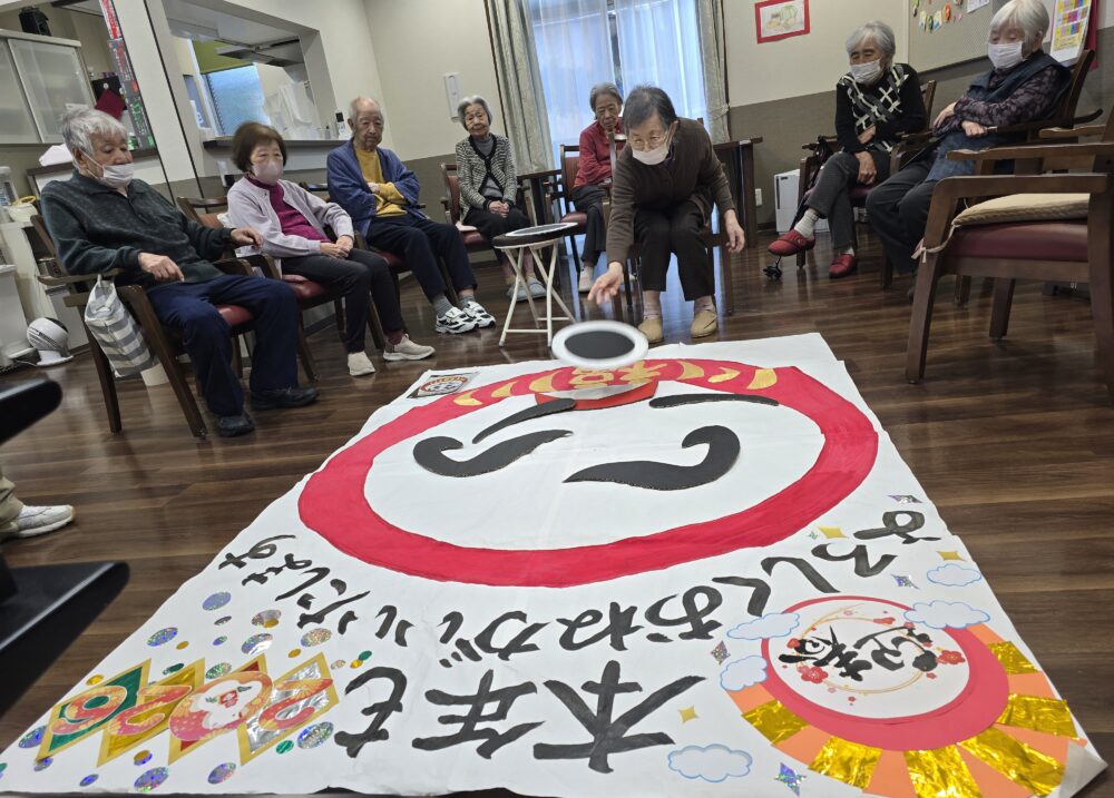 藤枝市老人ホーム_～藤枝青葉町のお正月～