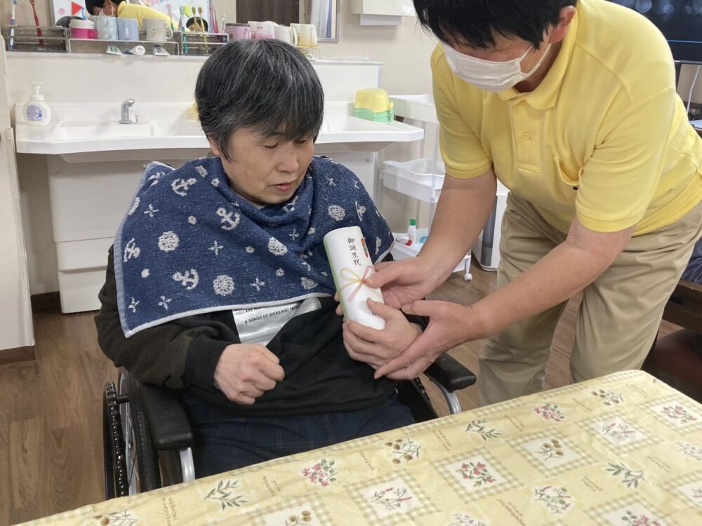 富士市老人ホーム_1月お誕生日会