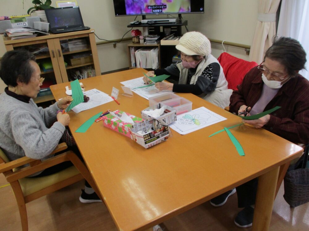 静岡市葵区老人ホーム_小規模多機能 掲示物作成