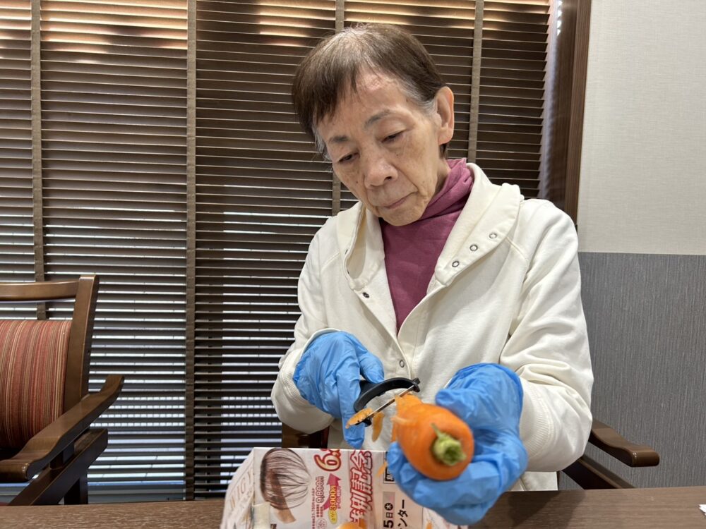 島田市老人ホーム_お雑煮食べ比べ