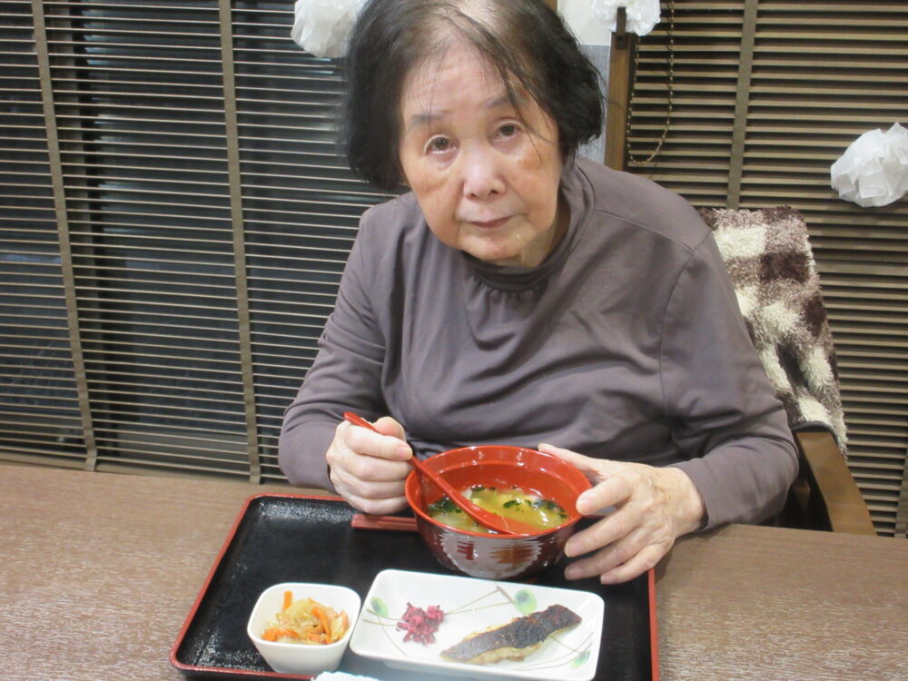 島田市老人ホーム_お雑煮食べ比べ