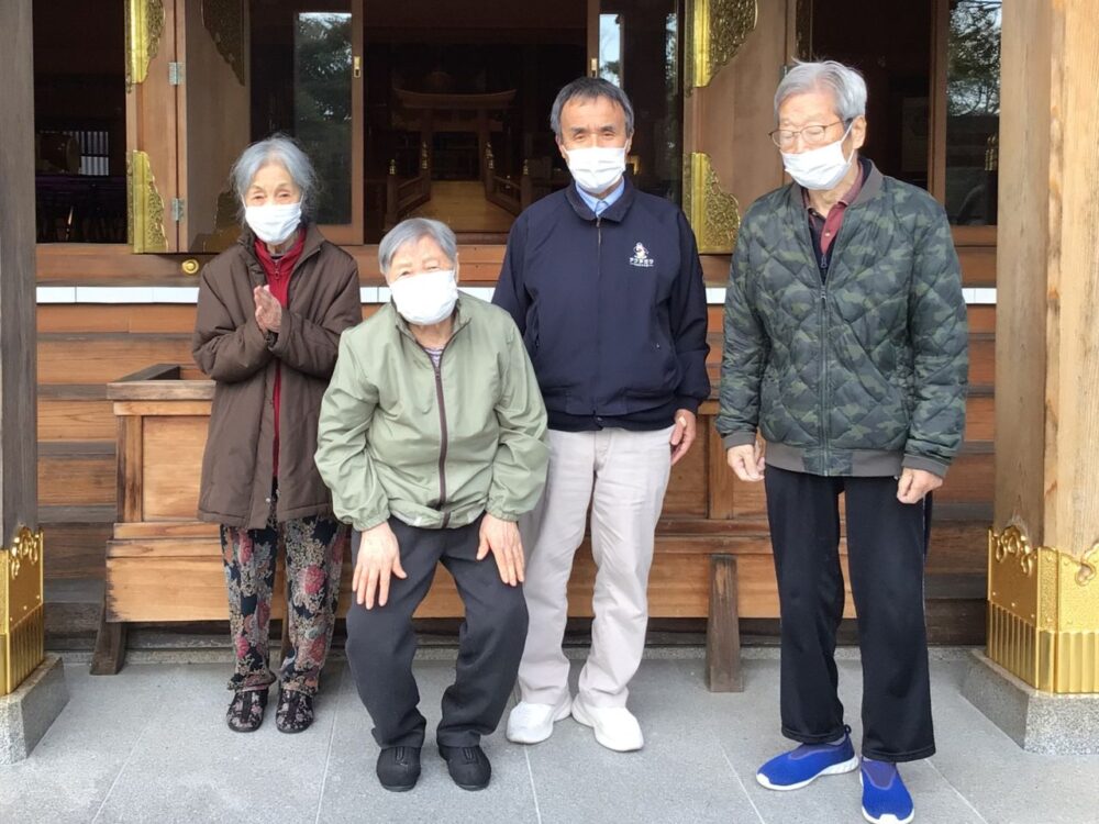 富士市老人ホーム_初詣～三日市浅間神社へ～