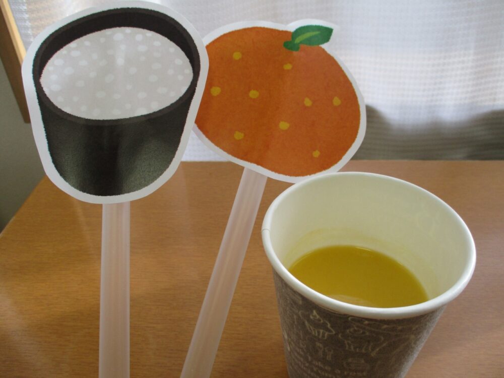 西奈小規模多機能　アロマカフェNisina  1月 異色のコラボ！？ミカン甘酒