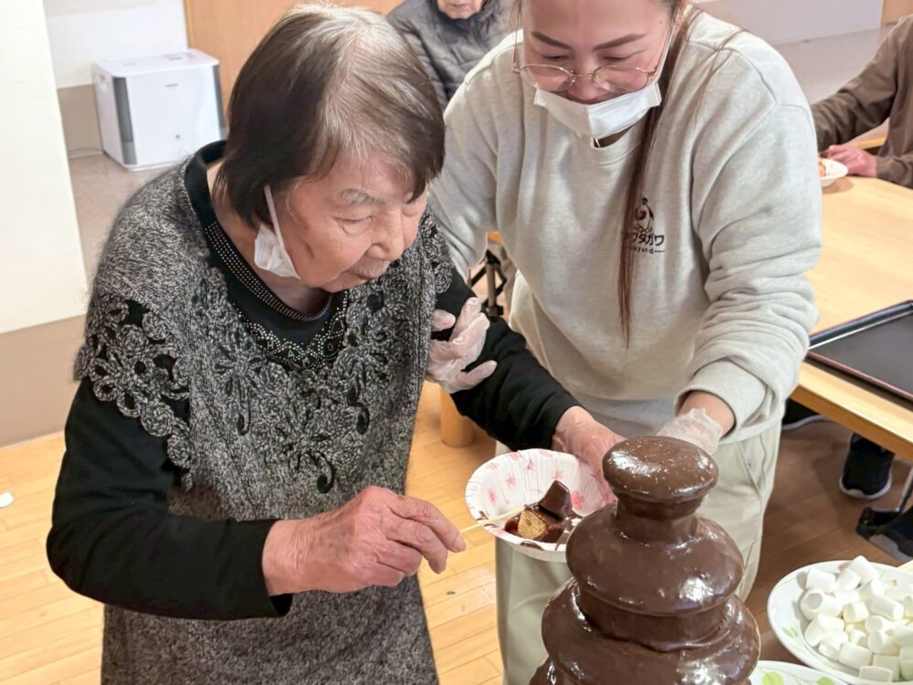 富士市老人ホーム_『バレンタインレク』2026.2.10