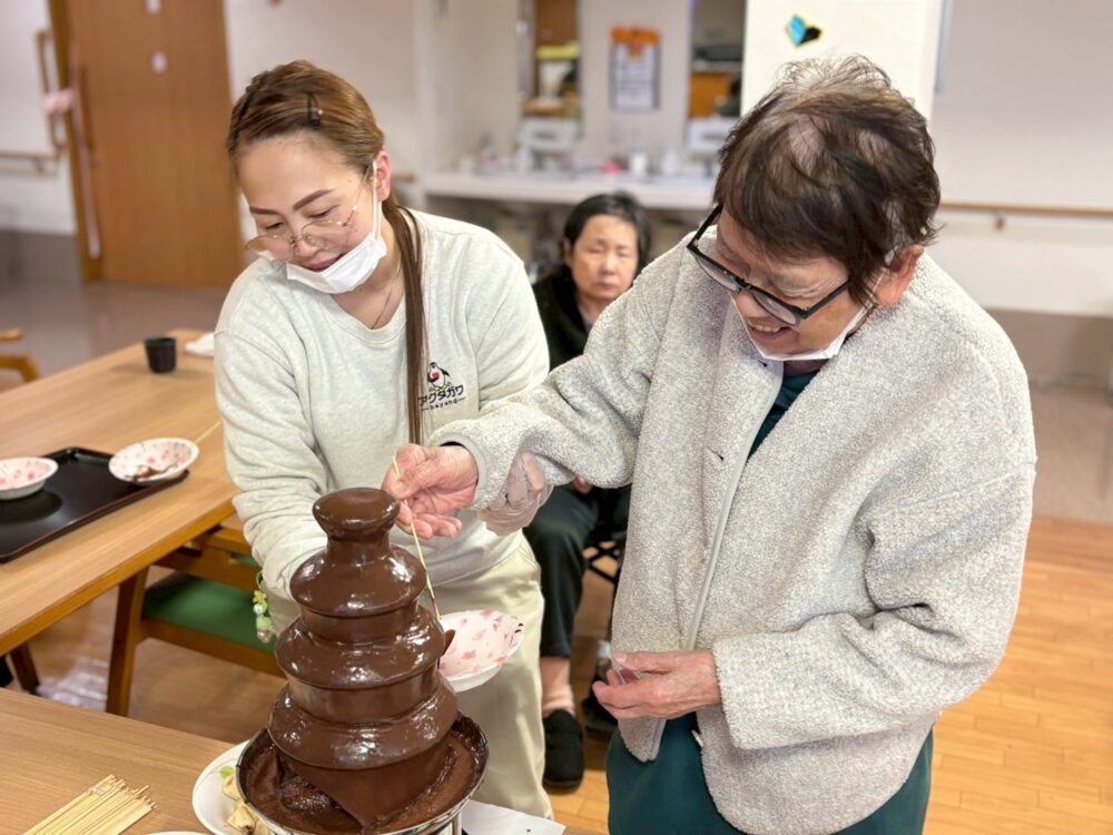 富士市老人ホーム_『バレンタインレク』2026.2.10