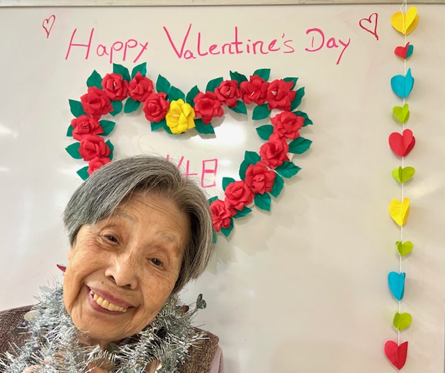 厚原グループホーム バレンタインイベント